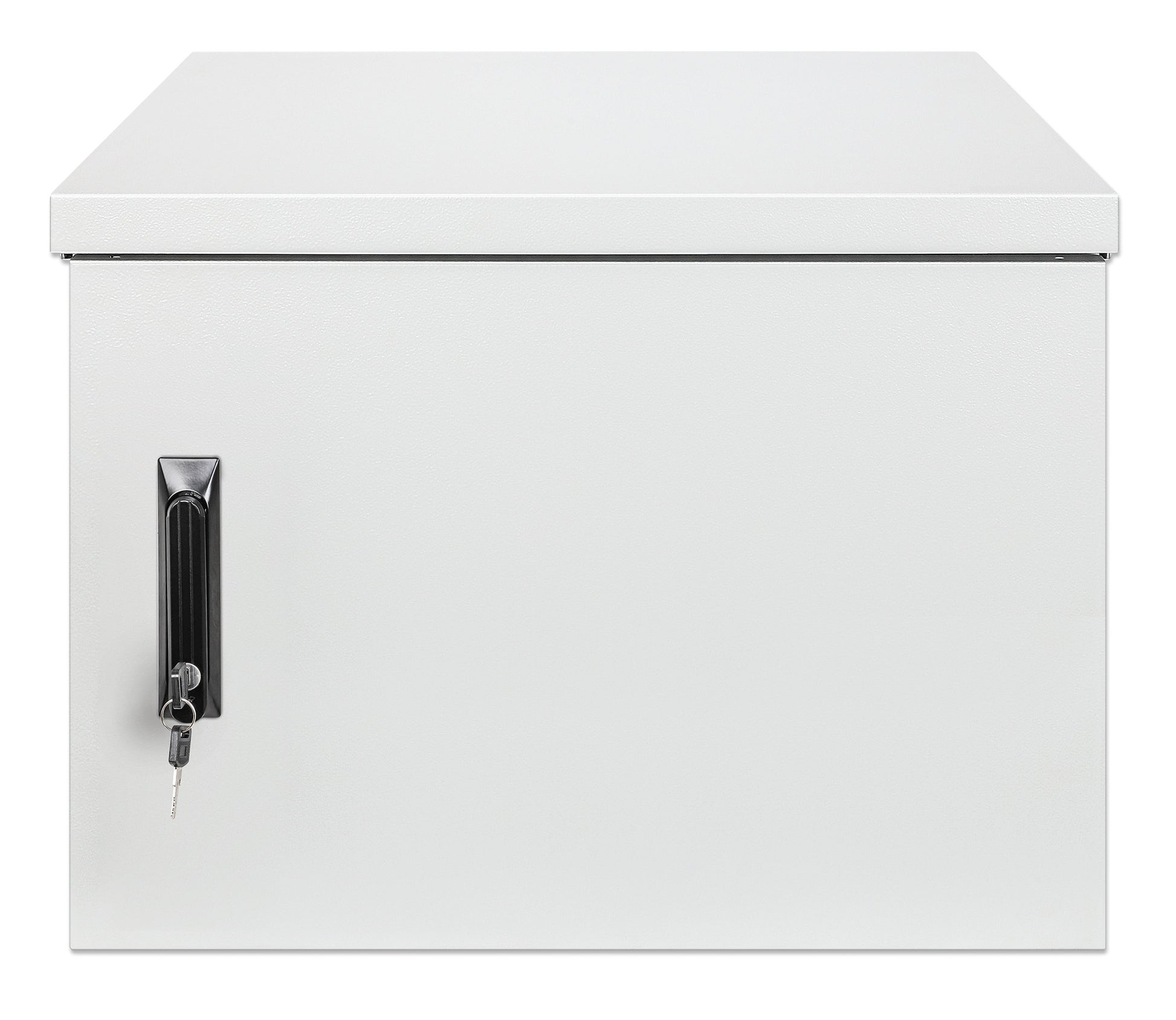 9 HE Industrieller IP55 19" Wandverteiler mit integrierten Lüftern, grau Image 3