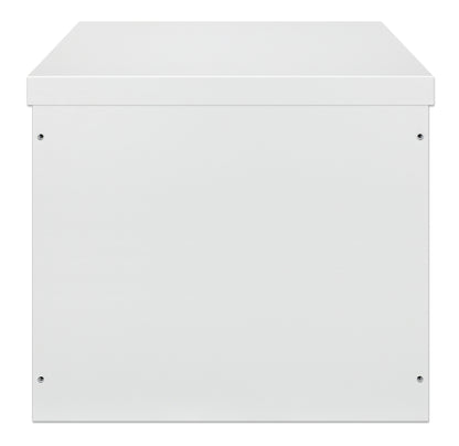 12 HE Industrieller IP55 19" Wandverteiler mit integrierten Lüftern, grau Image 4