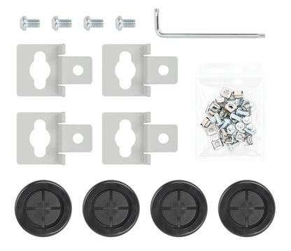 12 HE Industrieller IP55 19" Wandverteiler mit integrierten Lüftern, grau Image 9