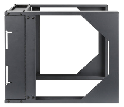 6 HE 19" Netzwerk-Laborgestell zur Wandmontage, 2 Tragschienen, schwarz Image 4