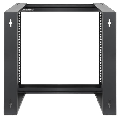 9 HE 19" Netzwerk-Laborgestell zur Wandmontage, 2 Tragschienen, schwarz Image 5