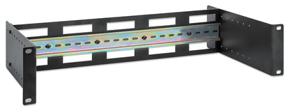 Tiefenverstellbarer 19" DIN-Hutschienenträger, 2 HE Image 3
