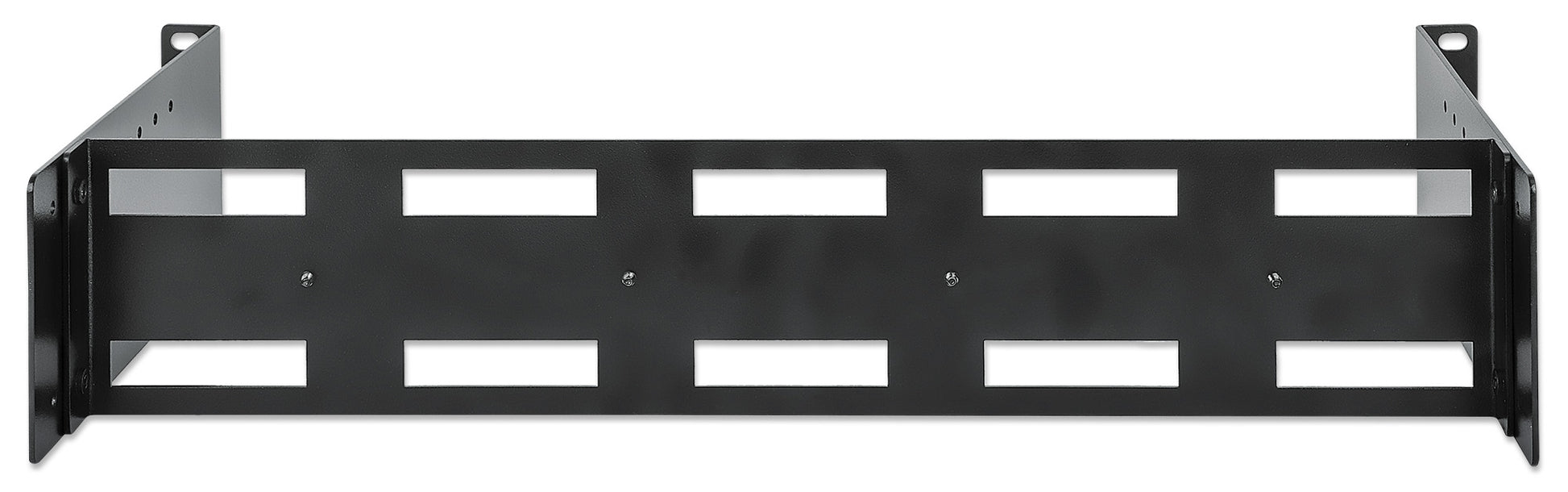 Tiefenverstellbarer 19" DIN-Hutschienenträger, 2 HE Image 5