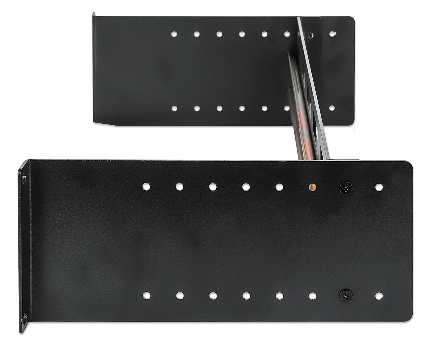Tiefenverstellbarer 19" DIN-Hutschienenträger, 2 HE Image 6
