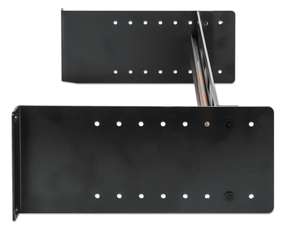 Tiefenverstellbarer 19" DIN-Hutschienenträger, 2 HE Image 6
