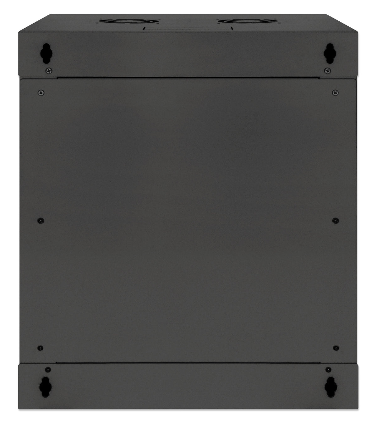 12 HE 19" Netzwerk-Wandverteiler, Basic Line, 400 mm Tiefe, schwarz Image 6