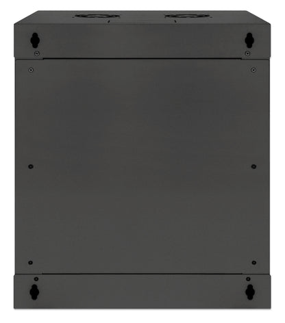 12 HE 19" Netzwerk-Wandverteiler, Basic Line, 400 mm Tiefe, schwarz Image 6