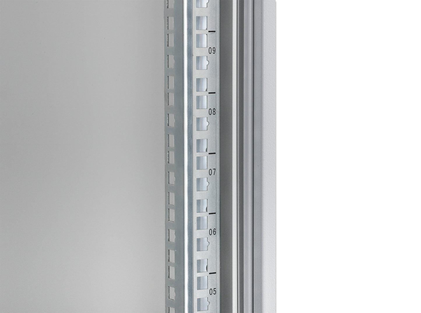 12 HE 19" Netzwerk-Wandverteiler, Basic Line, 400 mm Tiefe, grau Image 7