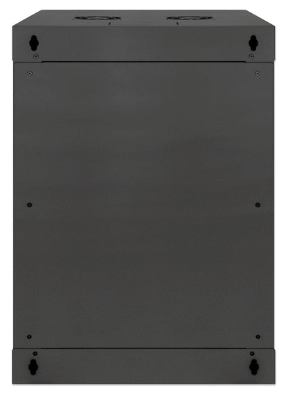 15 HE 19" Netzwerk-Wandverteiler, Basic Line, 400 mm Tiefe, schwarz Image 6