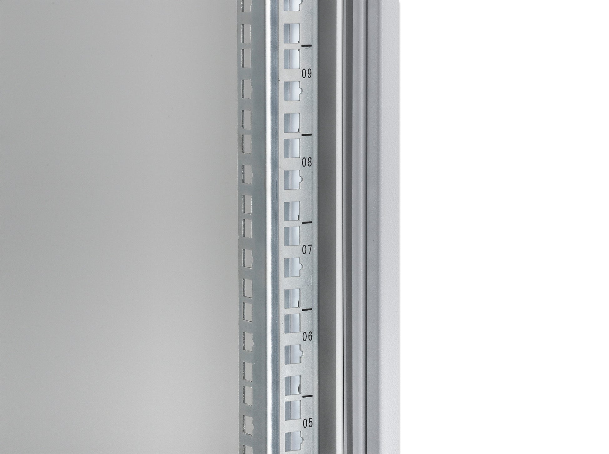 15 HE 19" Netzwerk-Wandverteiler, Basic Line, 400 mm Tiefe, grau Image 7