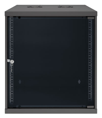 12 HE 19" Netzwerk-Wandverteiler, Basic Line, 560 mm Tiefe, schwarz Image 3