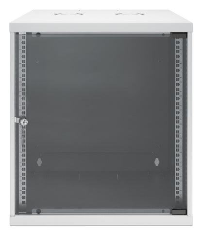 12 HE 19" Netzwerk-Wandverteiler, Basic Line, 560 mm Tiefe, grau Image 3