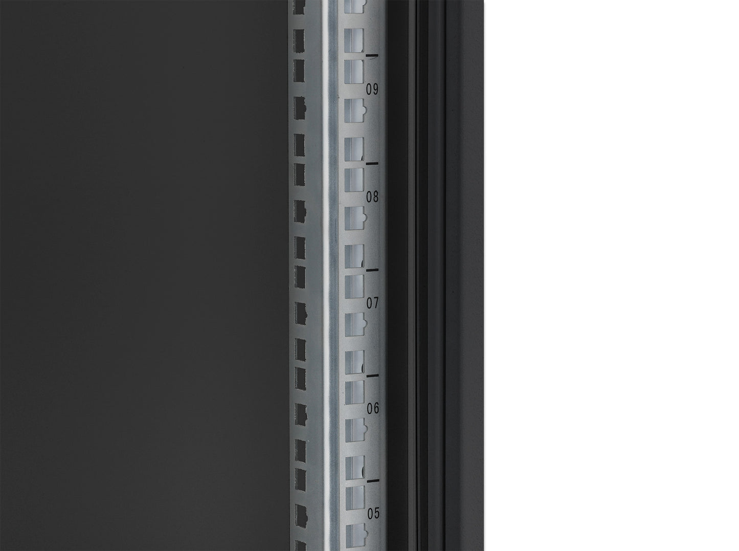 20 HE 19" Netzwerk-Wandverteiler, Basic Line, 560 mm Tiefe, schwarz Image 7
