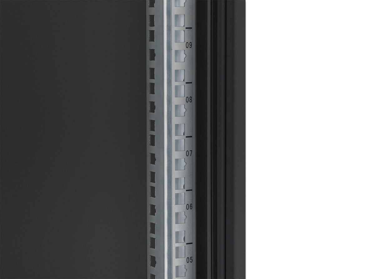 20 HE 19" Netzwerk-Wandverteiler, Basic Line, 560 mm Tiefe, schwarz Image 7