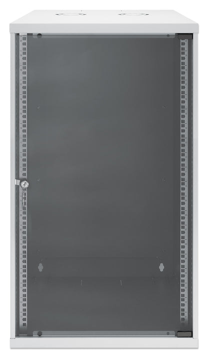 20 HE 19" Netzwerk-Wandverteiler, Basic Line, 560 mm Tiefe, grau Image 3