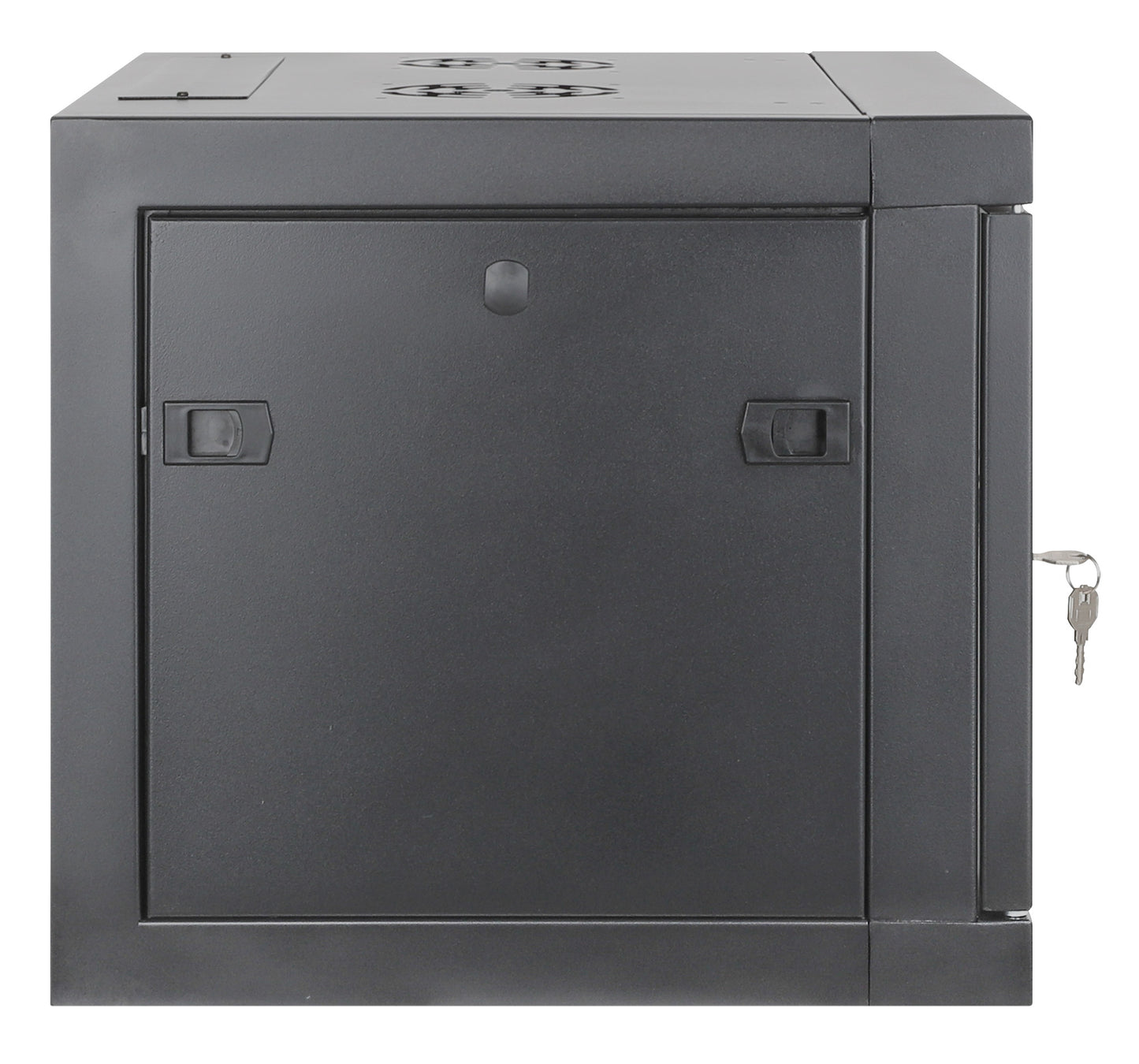 6 HE 19" Netzwerk-Wandverteiler, werkzeuglose Montage, 450 mm Tiefe, schwarz Image 5