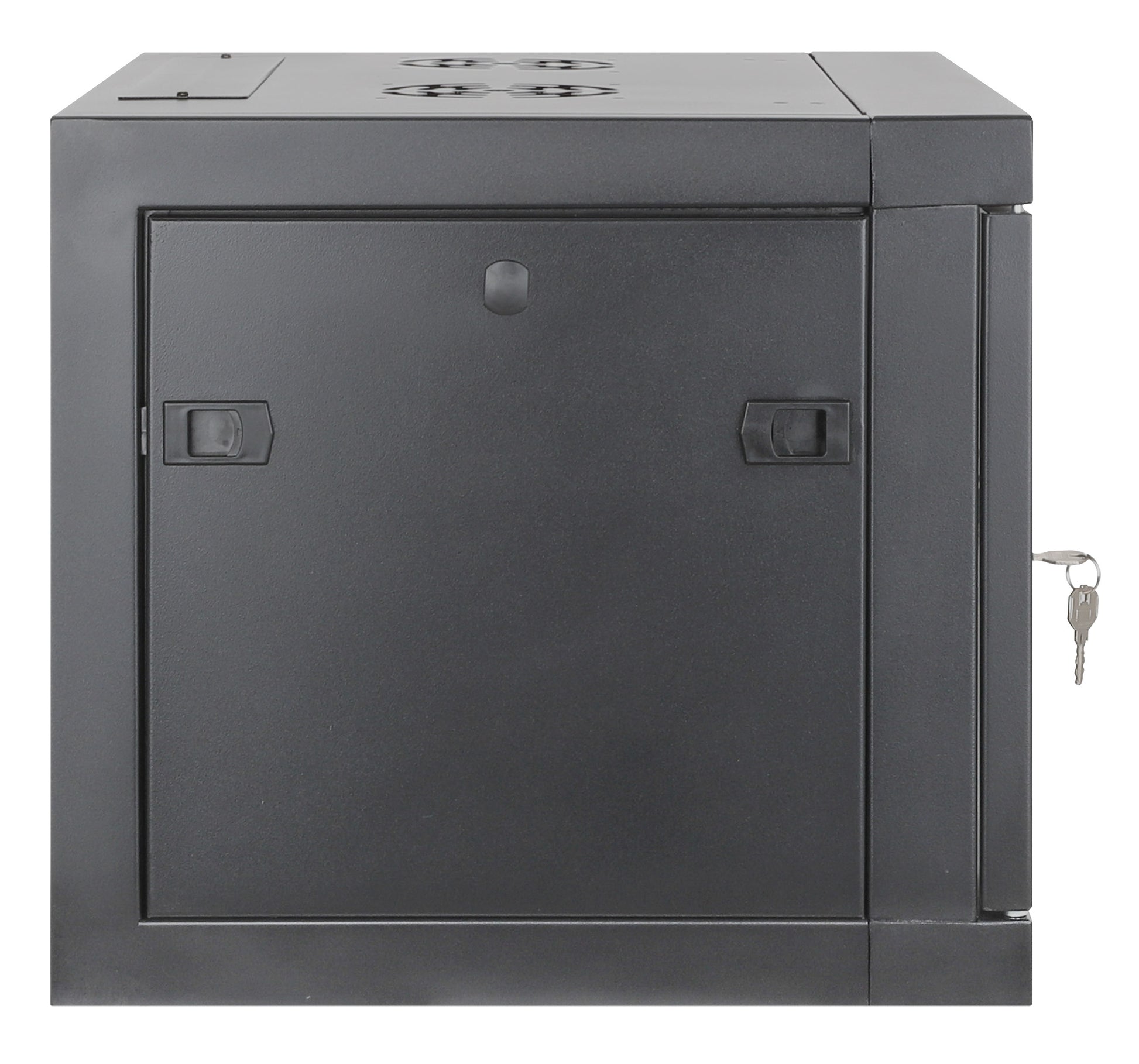 6 HE 19" Netzwerk-Wandverteiler, werkzeuglose Montage, 450 mm Tiefe, schwarz Image 5