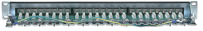 Cat6 24-Port Patchpanel, geschirmt, 1 HE Image 7