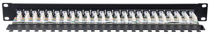 Abschließbares Cat6 24-Port Patchpanel, 1 HE Image 4