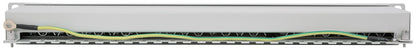 Cat6a 10G 24-Port Patchpanel, geschirmt, 1 HE Image 4