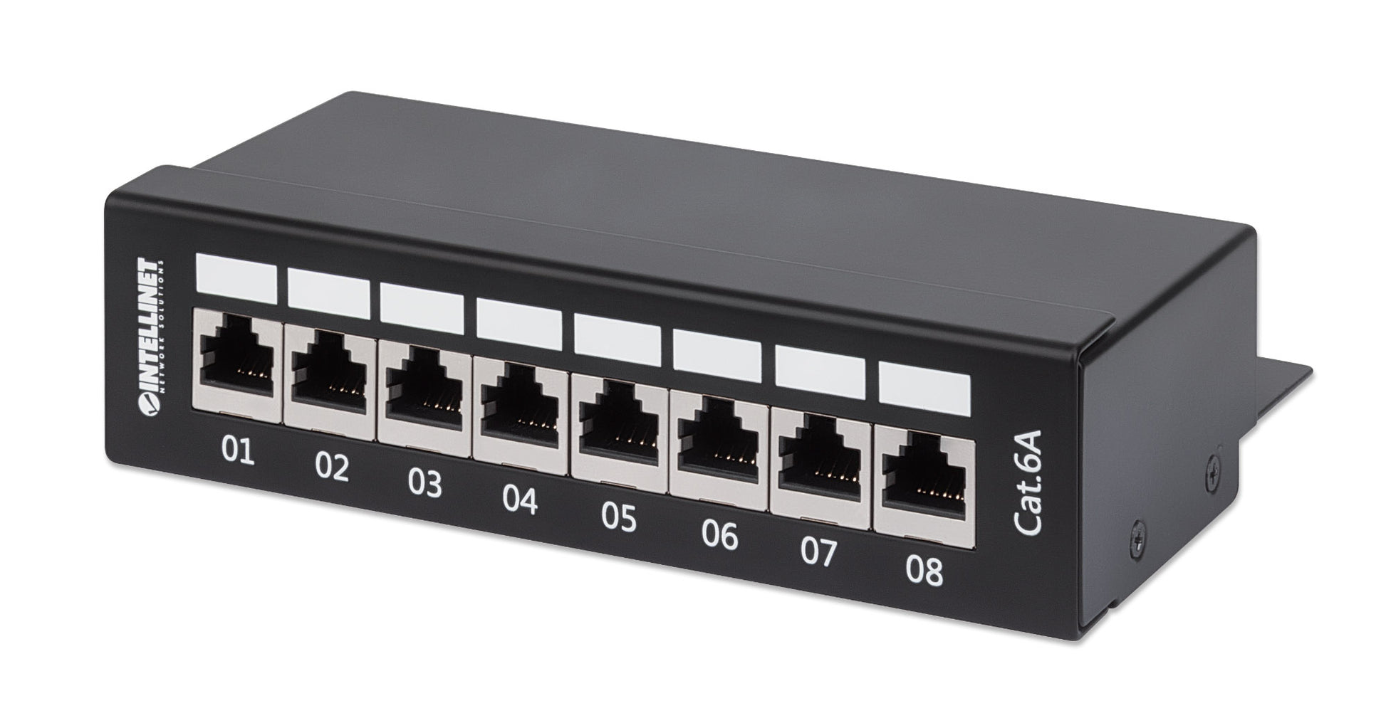 Cat6a 10G 8-Port Desktop Patchpanel, geschirmt Image 1