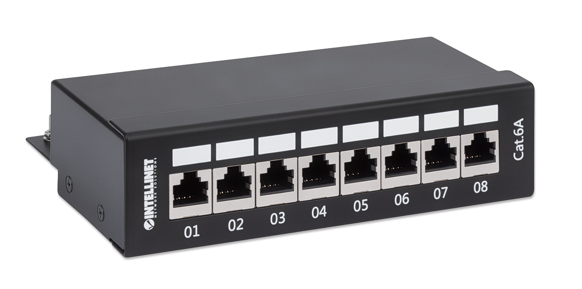 Cat6a 10G 8-Port Desktop Patchpanel, geschirmt Image 3