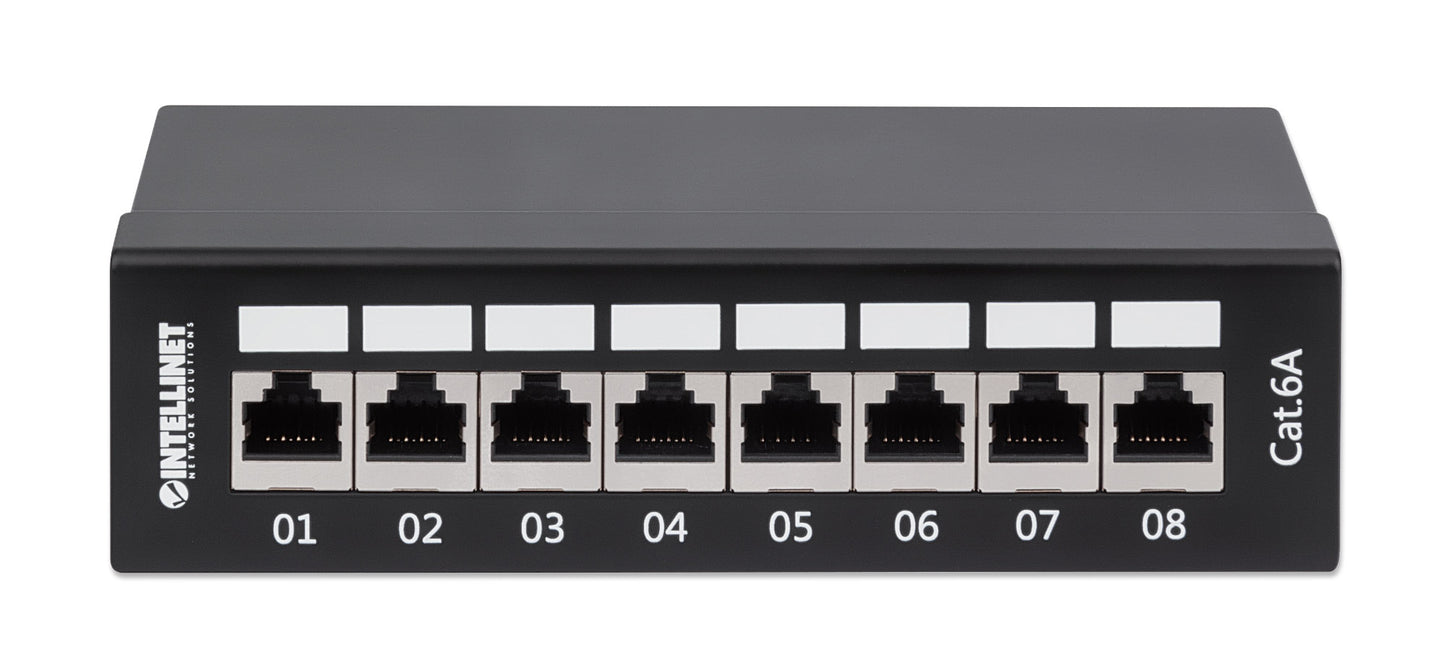 Cat6a 10G 8-Port Desktop Patchpanel, geschirmt Image 4