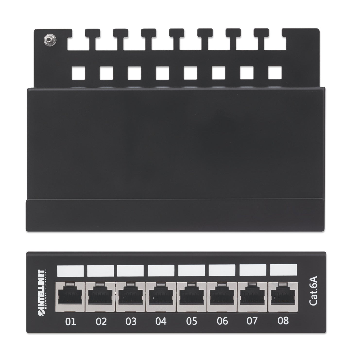 Cat6a 10G 8-Port Desktop Patchpanel, geschirmt Image 6