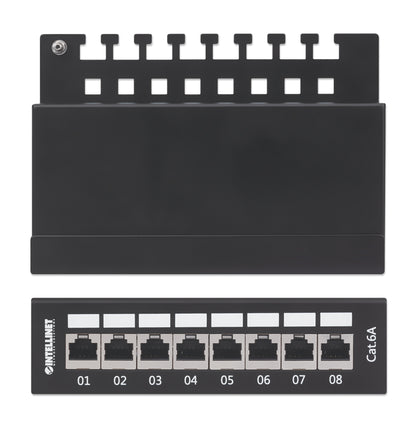 Cat6a 10G 8-Port Desktop Patchpanel, geschirmt Image 6