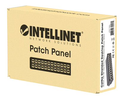 Cat6a 10G 12-Port Desktop Patchpanel, geschirmt Packaging Image 2