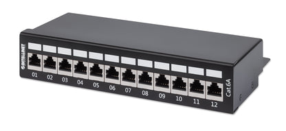 Cat6a 10G 12-Port Desktop Patchpanel, geschirmt Image 1