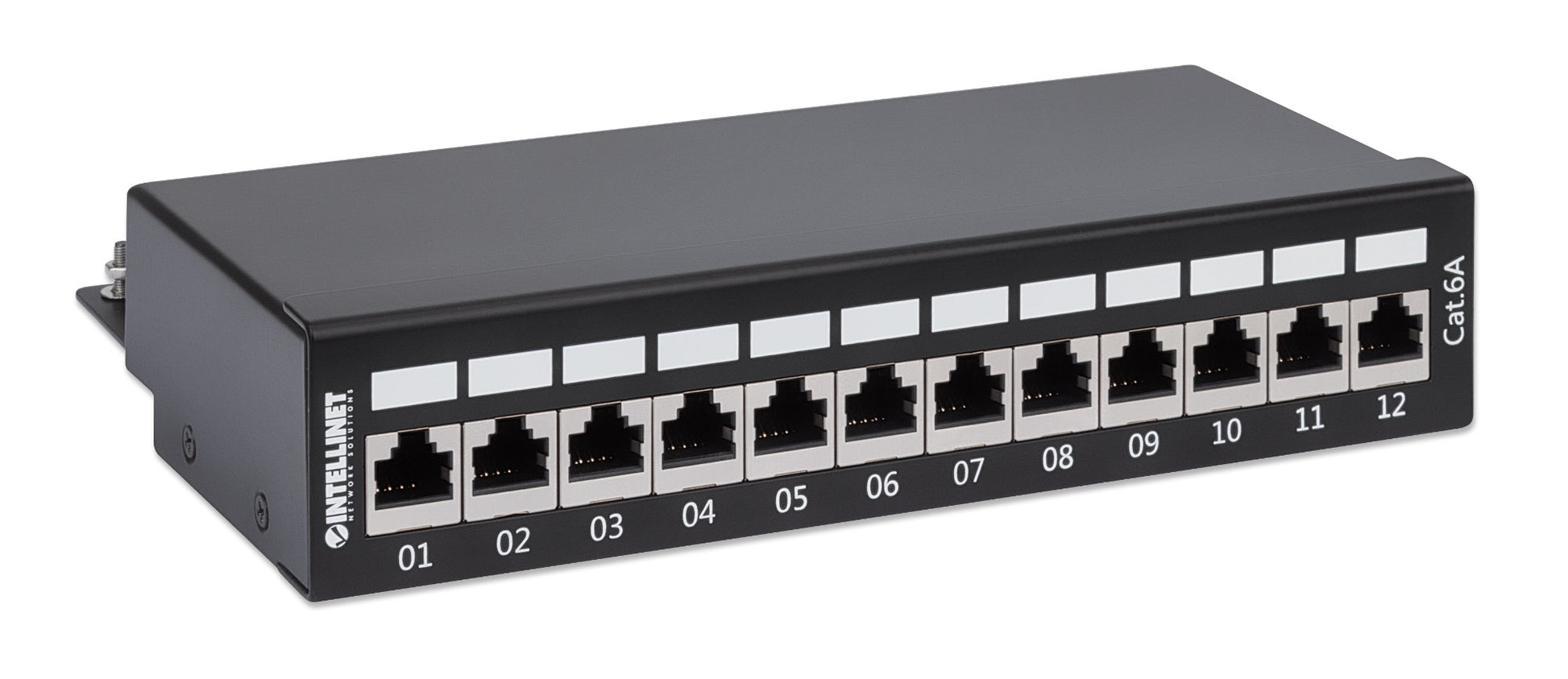 Cat6a 10G 12-Port Desktop Patchpanel, geschirmt Image 3