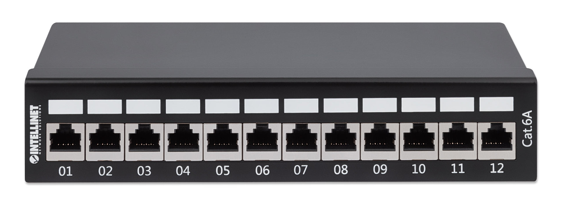 Cat6a 10G 12-Port Desktop Patchpanel, geschirmt Image 4