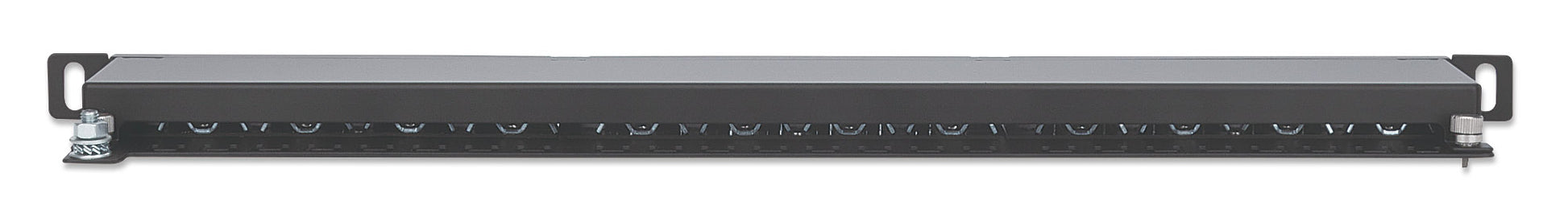 Cat6a 10G 24-Port Patchpanel, geschirmt, 0,5 HE Image 5