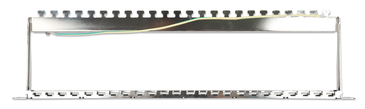 24-Port Patchpanel, geschirmt und unbestückt, 0,5 HE Image 4