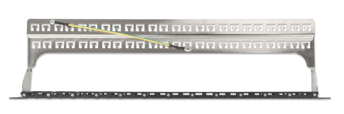 48-Port Patchpanel, geschirmt und unbestückt, 1 HE Image 5