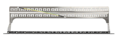 48-Port Patchpanel, geschirmt und unbestückt, 1 HE Image 5