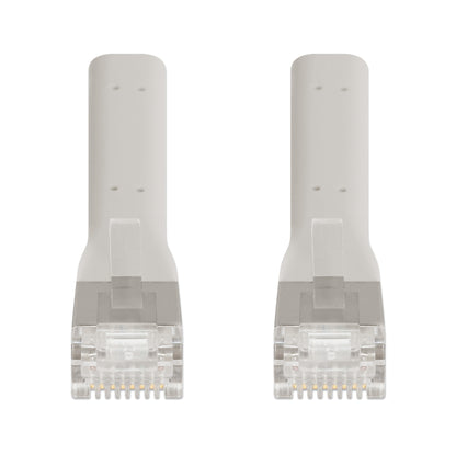 Cat6a F/FTP FlexiBoot Slim Netzwerk-Patchkabel, 0,3 m, grau Image 3