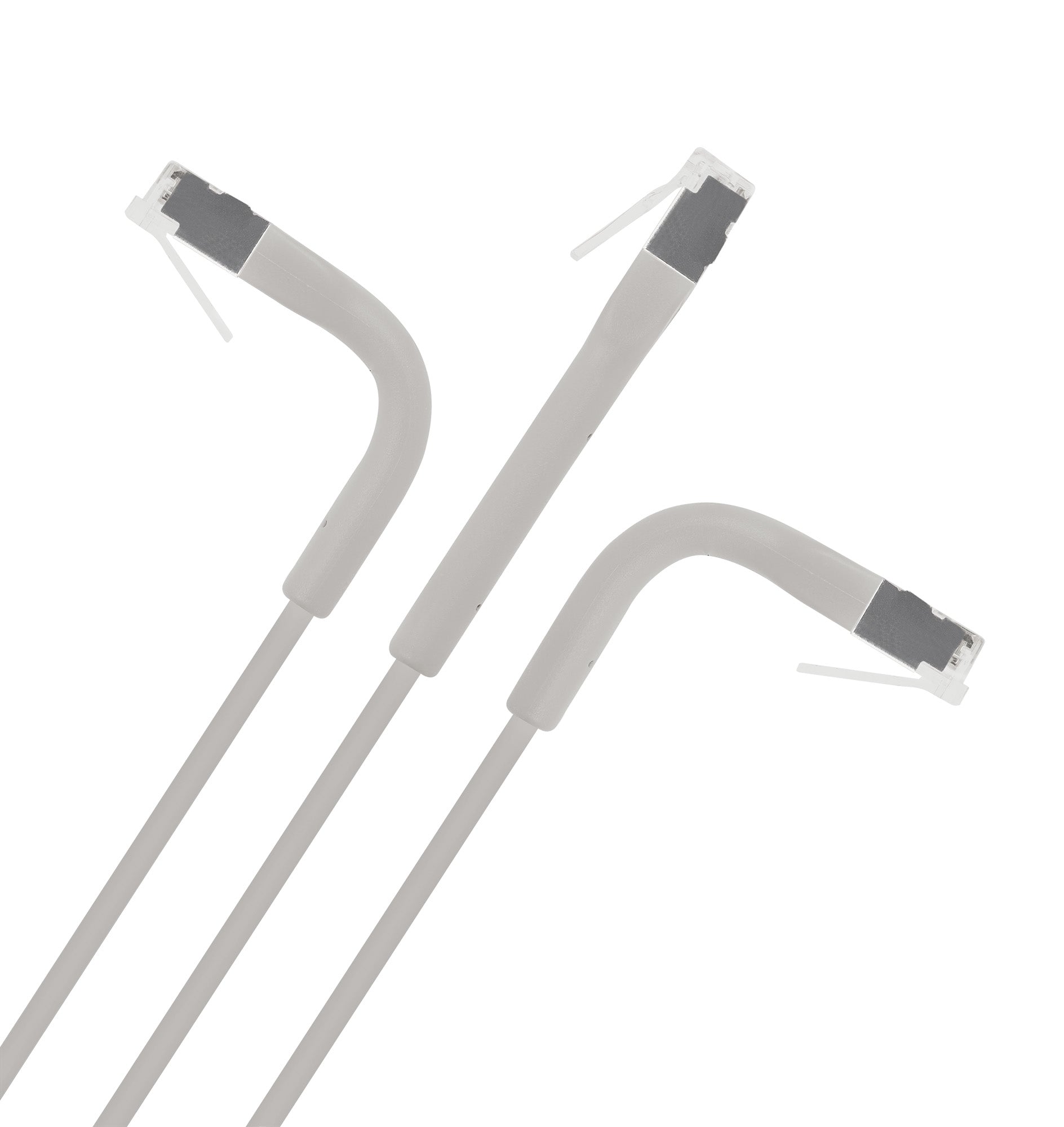 Cat6a F/FTP FlexiBoot Slim Netzwerk-Patchkabel, 0,3 m, grau Image 5