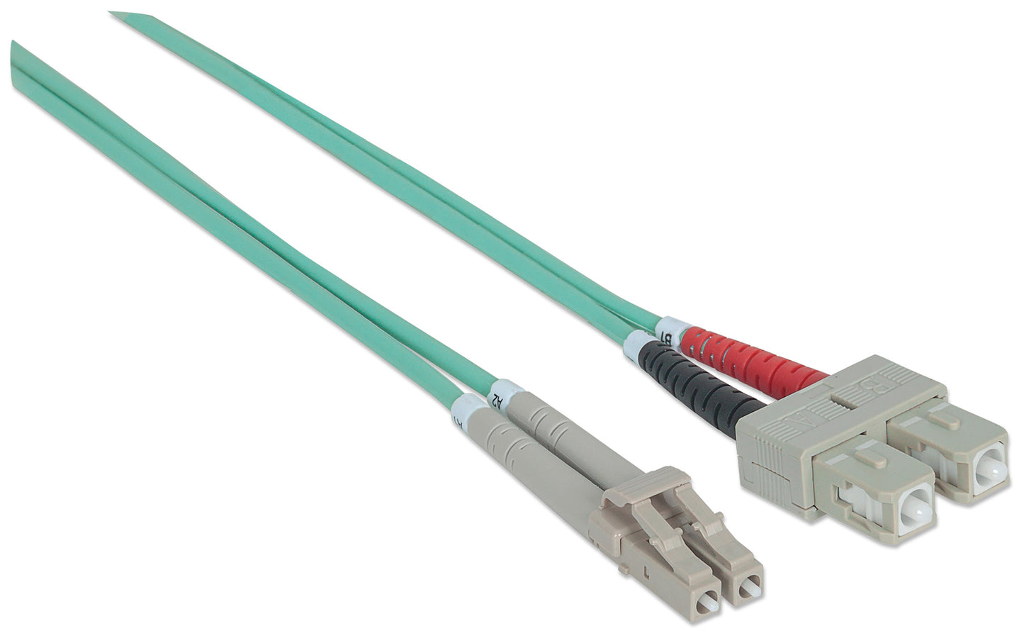 Glasfaser LWL-Anschlusskabel, Duplex, Multimode Image 3