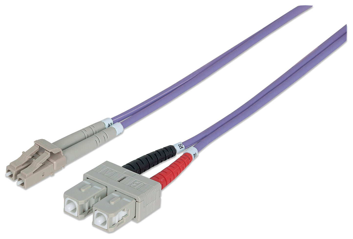 Glasfaser LWL-Anschlusskabel, Duplex, Multimode Image 1