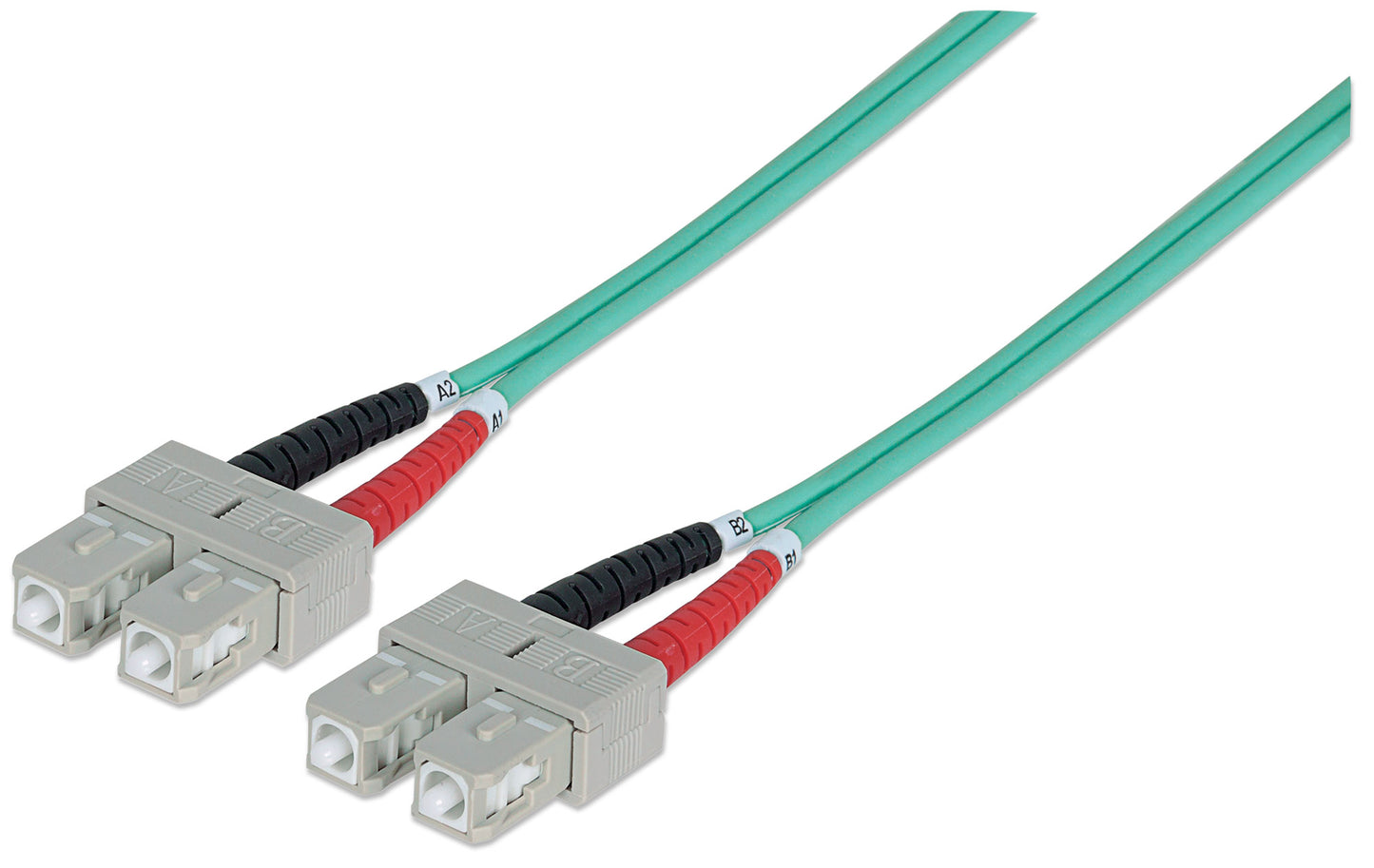 Glasfaser LWL-Anschlusskabel, Duplex, Multimode Image 1