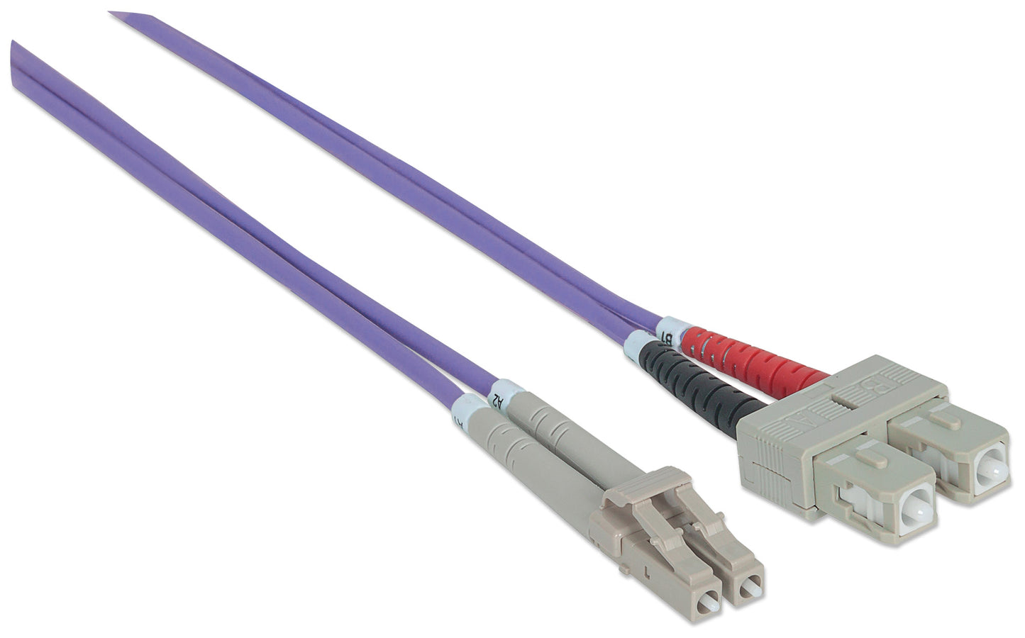 Glasfaser LWL-Anschlusskabel, Duplex, Multimode Image 3