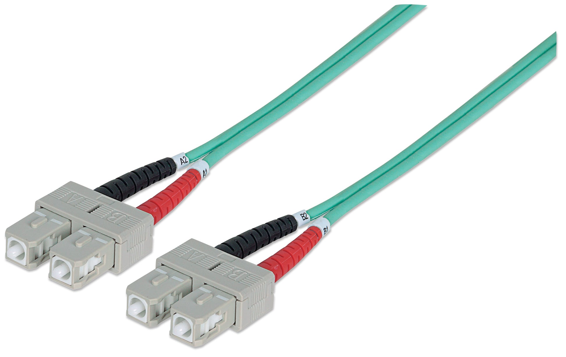 Glasfaser LWL-Anschlusskabel, Duplex, Multimode Image 1