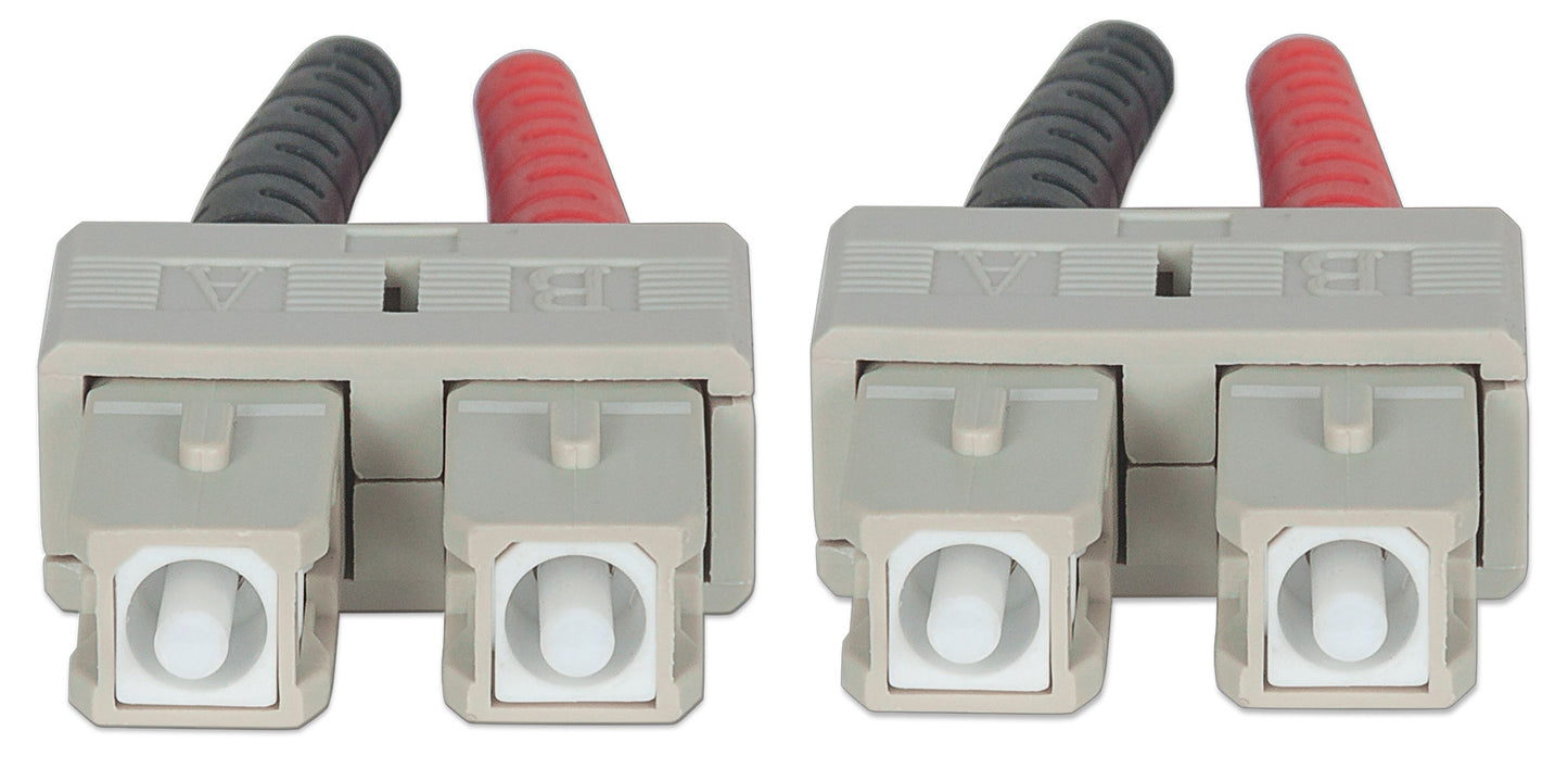 Glasfaser LWL-Anschlusskabel, Duplex, Multimode Image 4