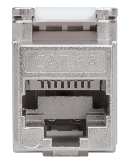Cat6a 10G Keystone-Modul, geschirmt und werkzeuglos, silber Image 5