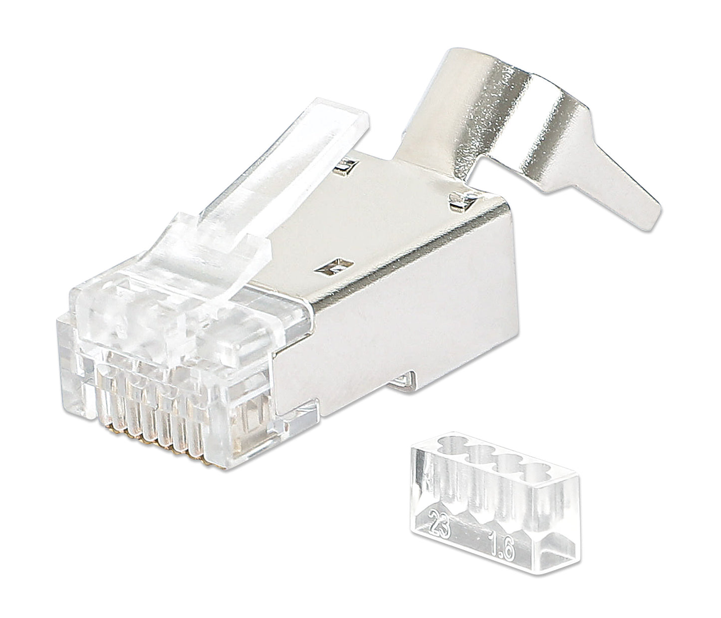 50er-Pack Cat6A RJ45-Modularstecker Pro Line Image 1