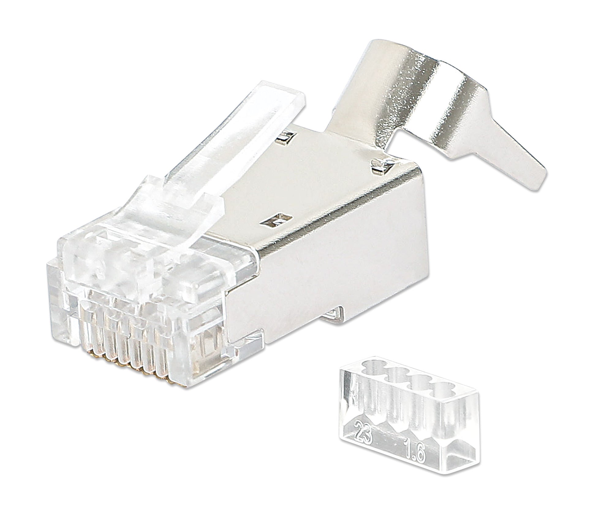 50er-Pack Cat6A RJ45-Modularstecker Pro Line Image 1