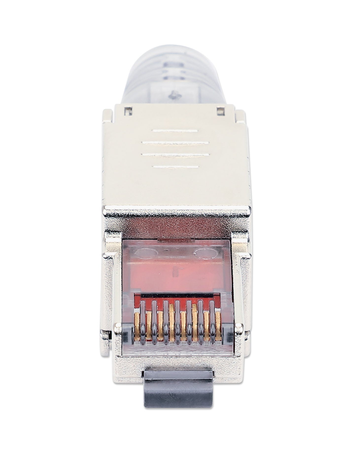 Cat6a 10G RJ45-Feldstecker mit Entriegelungslasche, geschirmt und werkzeuglos Image 4