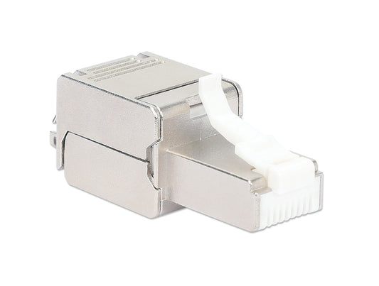 Cat6a 10G RJ45-Feldstecker, geschirmt und werkzeuglos Image 2